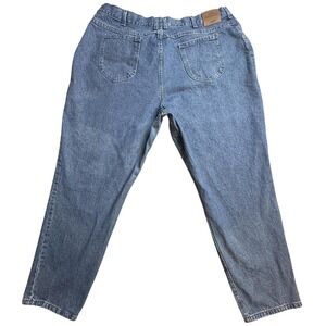 Vintage Lee Original Relaxed Fit Jeans Womens 26W Blue Medium Wash Tapered 90s